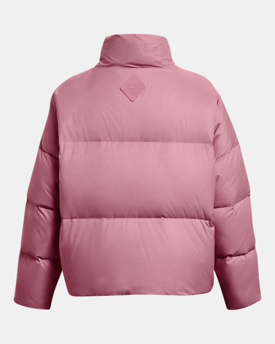Women's ColdGear® Infrared Down Puffer Jacket, Pink, pdpMainDesktop image number 8